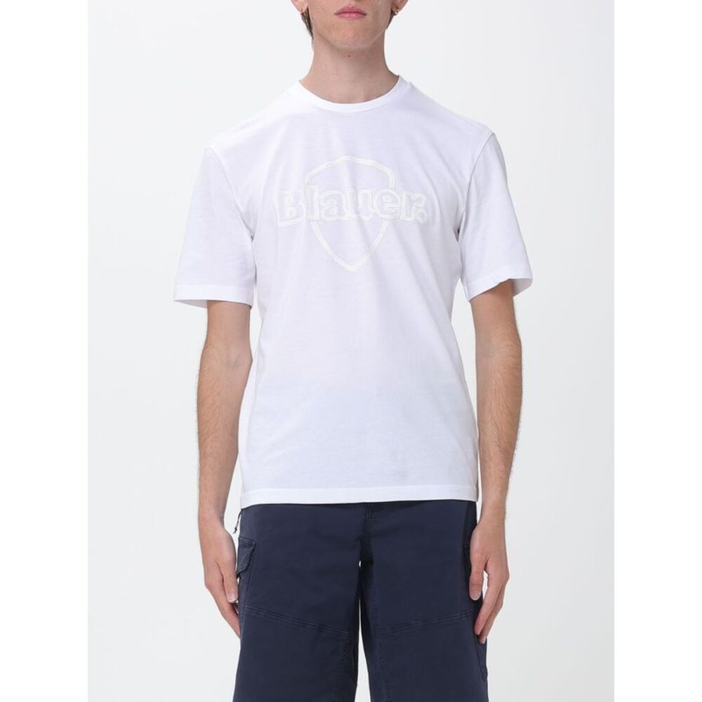 Blauer T-Shirt Men White